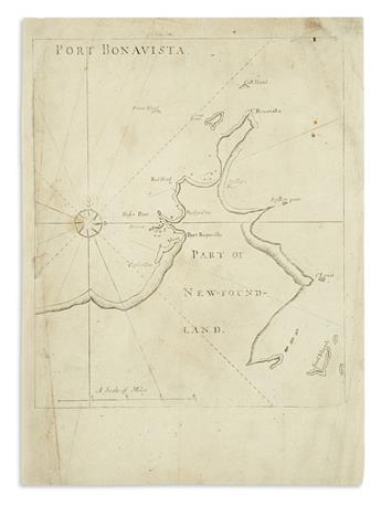 MOUNT, WILLIAM and JOHN; and PAGE, THOMAS. Group of 6 engraved maps relating to Canada.